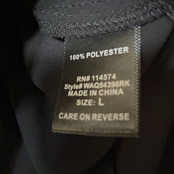 Bellatrix Sleeveless Black wrap blouse . NEW condition . SZ Large - Picture 6 of 7